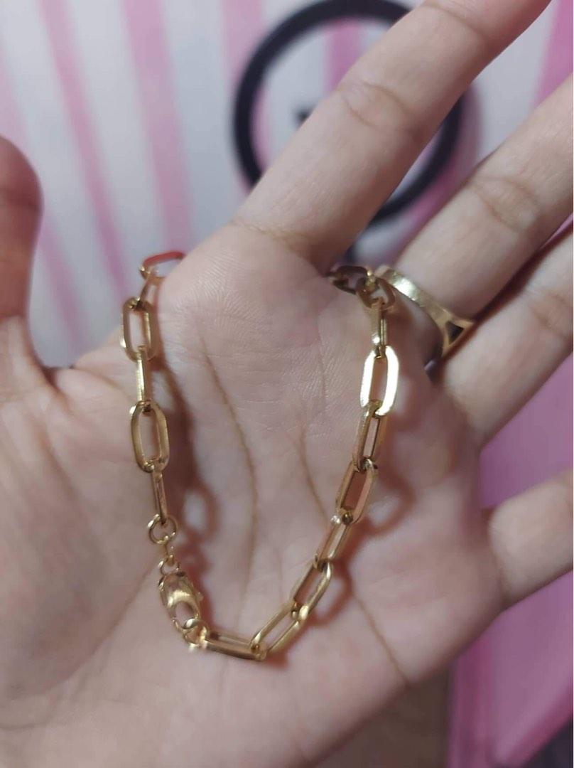 Saudi Gold Bracelet 5.7 grams 7.5inches, Women's Fashion, Jewelry