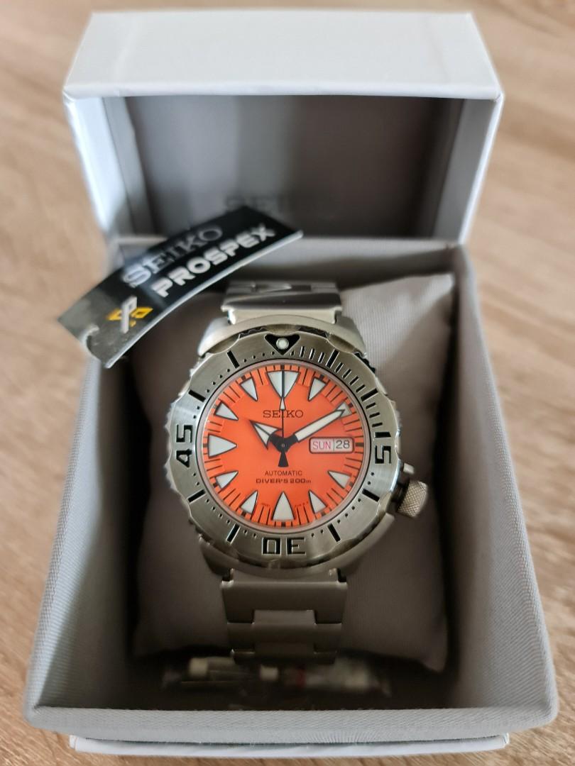 Seiko Orange Monster SRP309K1