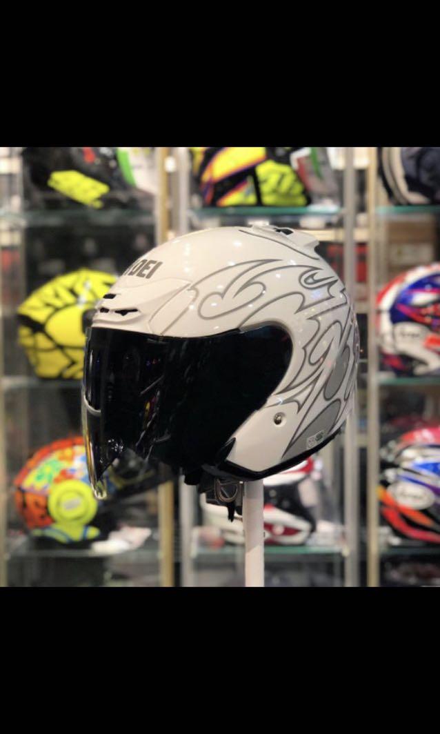 Shoei putih sale