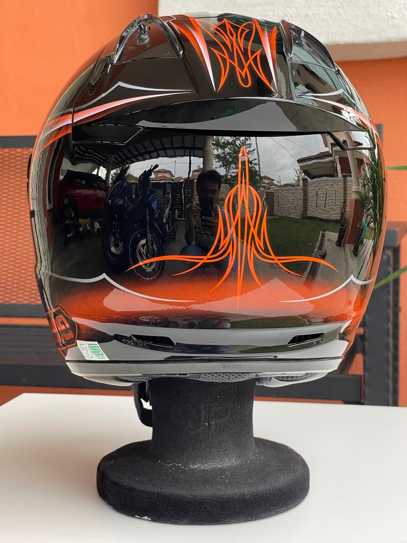 SHOEI JFORCE3 LUBLA ブラックM SHOEI J-FORCE3 LUBLA ブラック／オレンジ