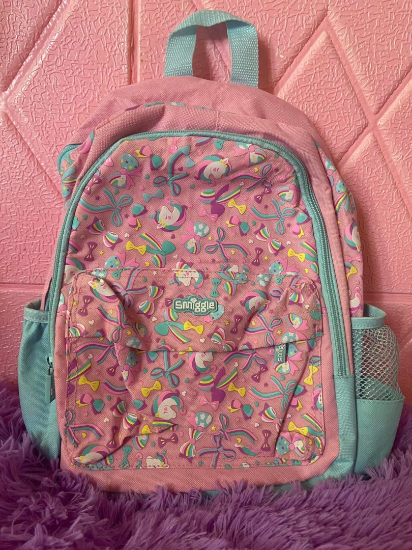 Smiggle Unicorn Pink Junior Backpack, Women's Fashion, Bags & Wallets, Backpacks on Carousell
