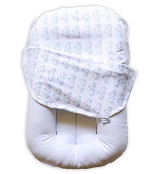 Snuggle Me Organic Sensory Lounger with cover Dreams on Parade, Babies