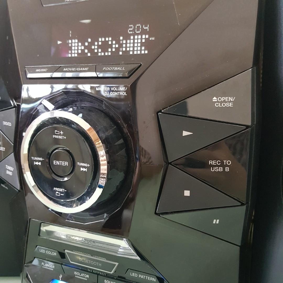 Sony Home Audio System MHCGZX33D, Audio, Portable Music Players on