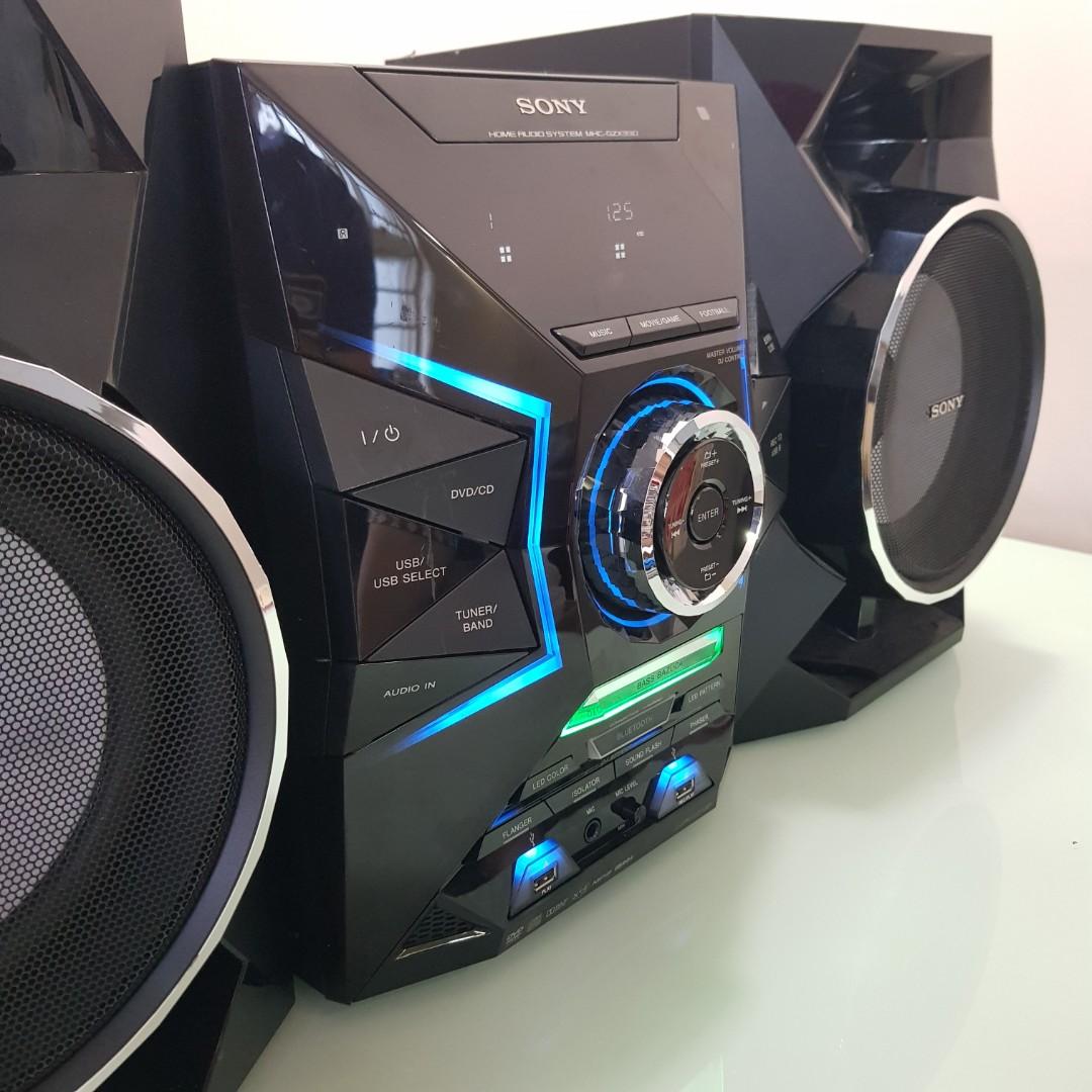 Sony Home Audio System MHCGZX33D, Audio, Portable Music Players on