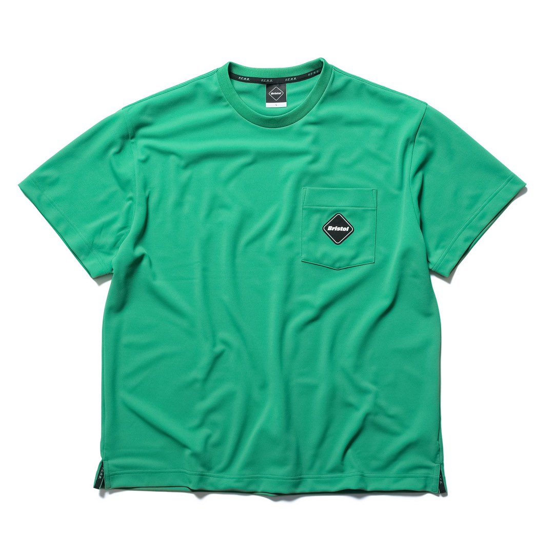 F.C.Real Bristol Soph FCRB EMBLEM POCKET TEE, 男裝, 上身及套裝, T