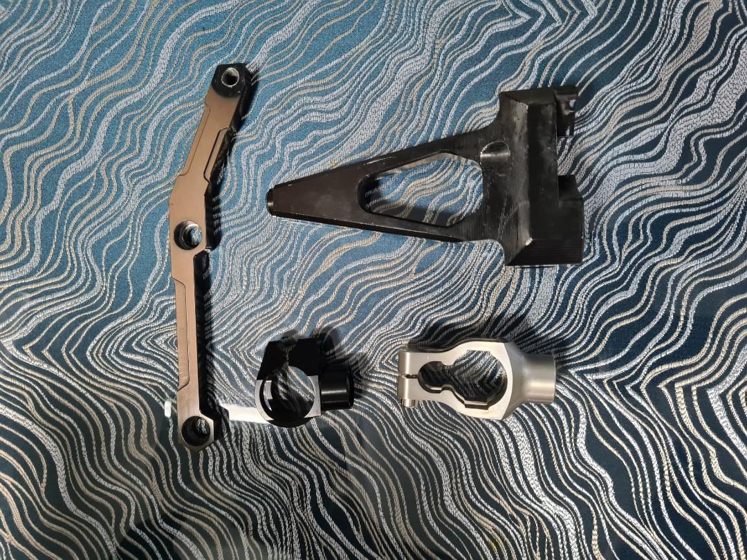 Steering damper mounting kit (MT09), Motorcycles, Motorcycle