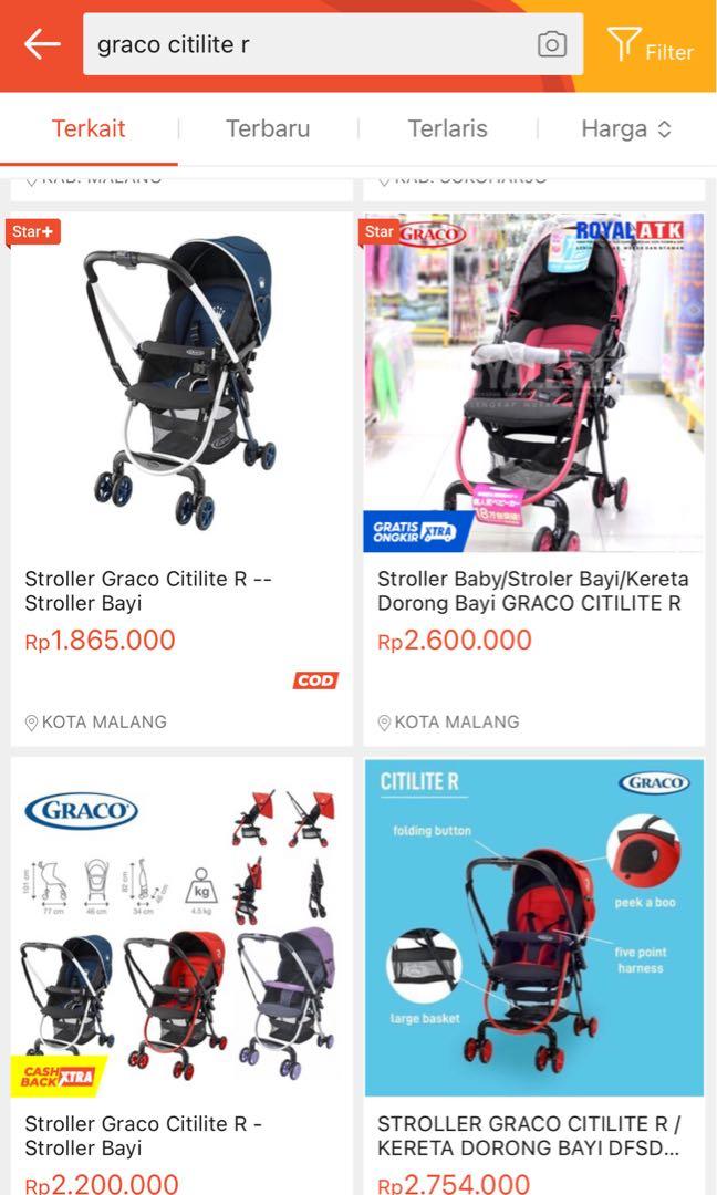 Stroller store graco harga