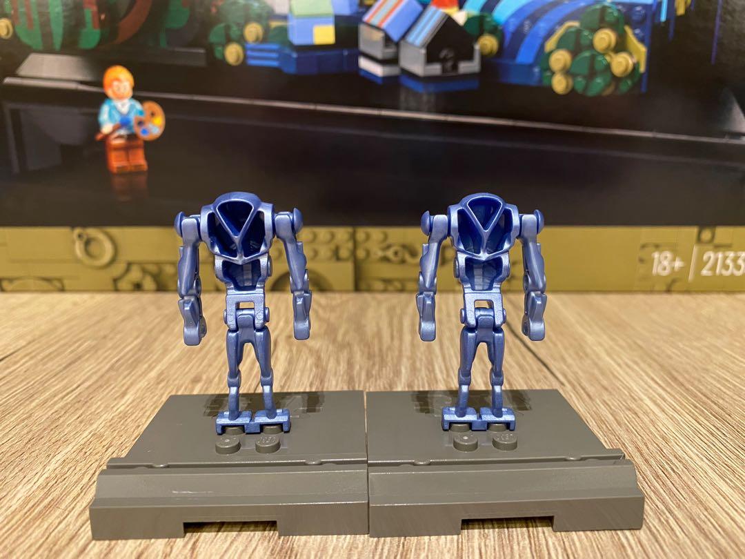 Last Piece Super Battle Droid Pearl Sand Blue Lego Starwars