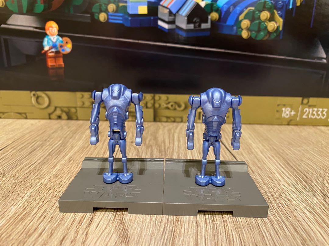 Blue super battle droid lego store