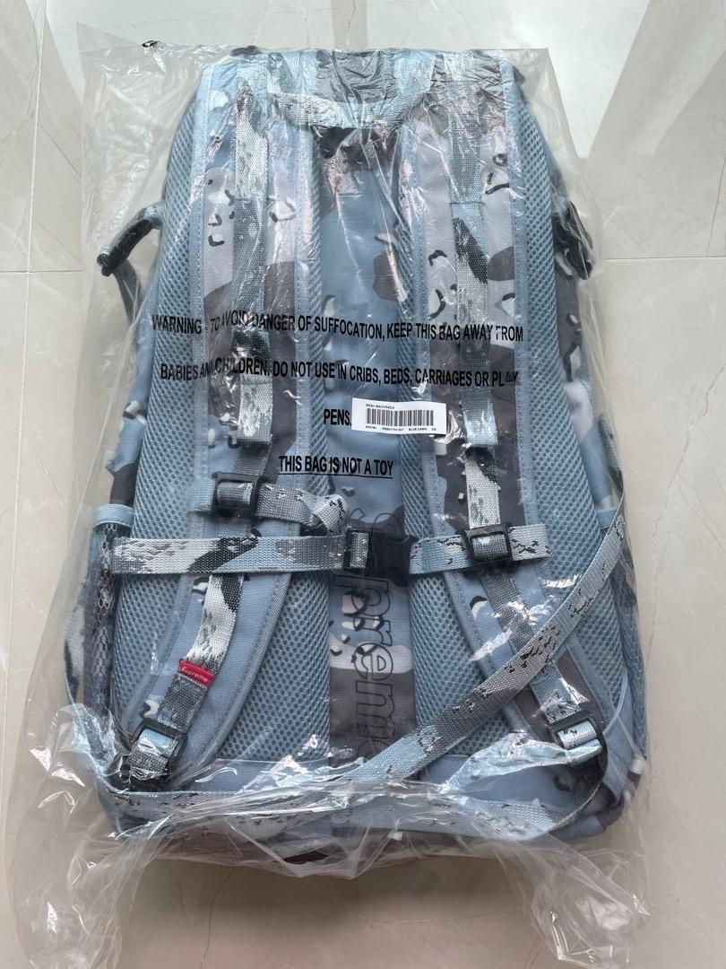 Supreme blue chocolate best sale chip camo backpack