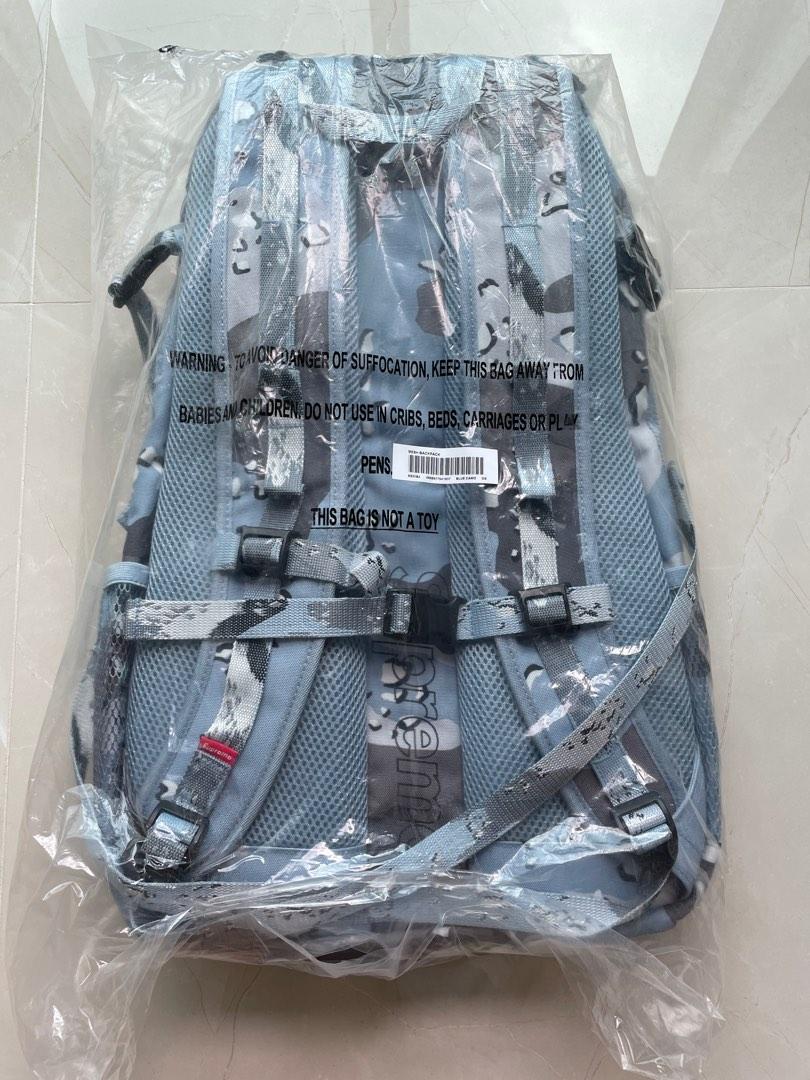 Supreme Backpack (SS20) Blue Chocolate Chip Camo, Computers & Tech, Parts &  Accessories, Laptop Bags & Sleeves on Carousell