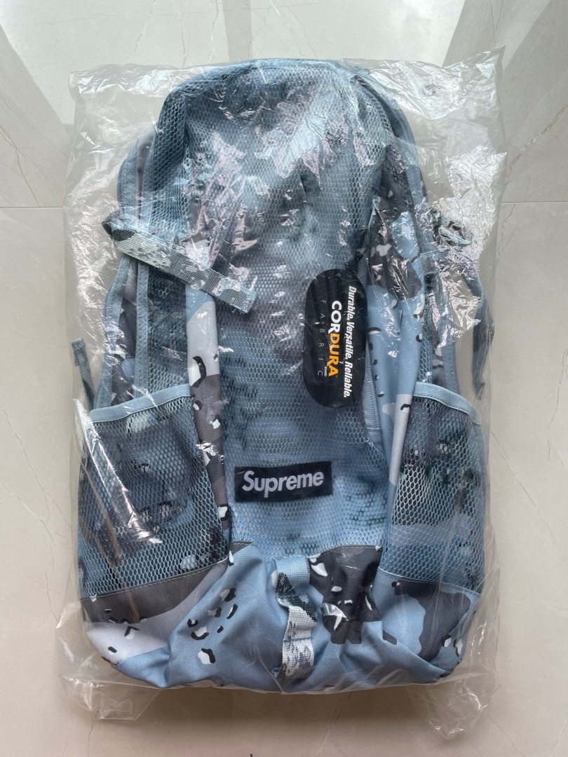 Supreme Backpack (SS20) Blue Chocolate Chip Camo - SS20 - US