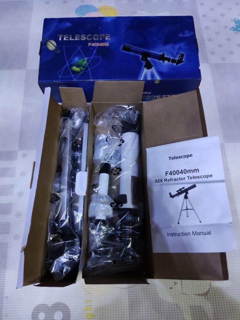 Telescope, Refractor Telescope, F40040mm, F40040mm Telescope, Beginner