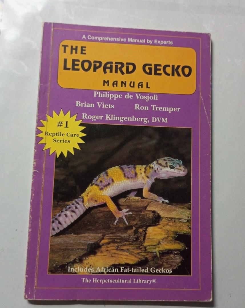 The Leopard Gecko Manual book (Category: Children's Books) located in Quezon City. Submitted by mackylolz (Listing ID 1181498911, Image 1). Description: Manual About Leopard Geckos WYSIWYG / See pic for Details.