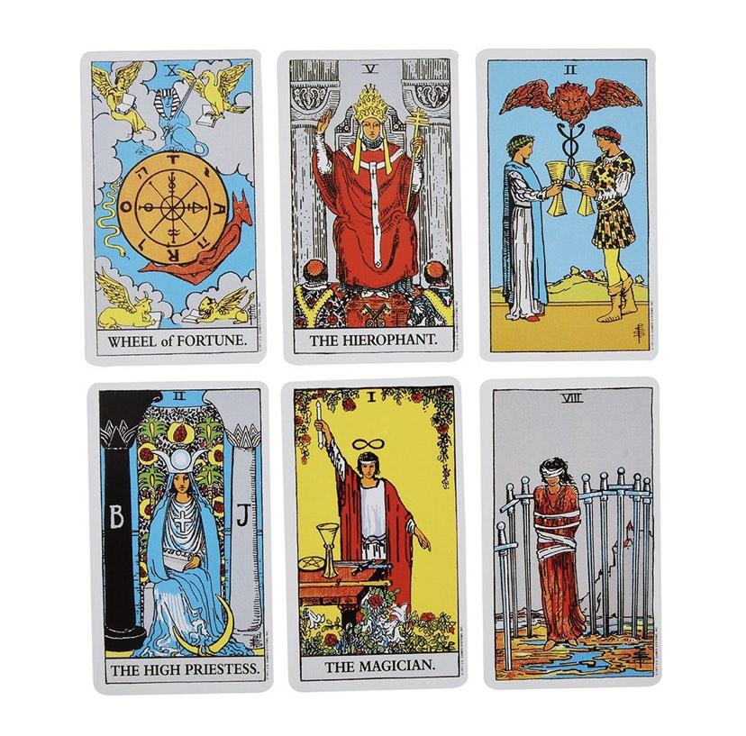 The Rider Waite Tarot Deck With Instructions The Rider Waite Also Know ...