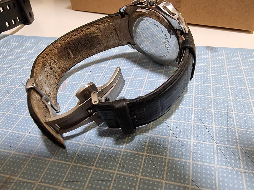 Tissot Couturier Chronograph, Men's Fashion, Watches & Accessories ...