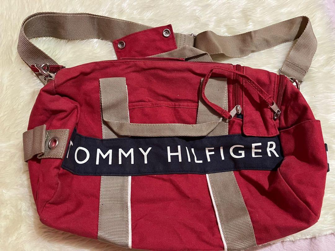 Tommy Hilfiger Mini Duffle Bag, Women's Fashion, Bags & Wallets, Beach ...