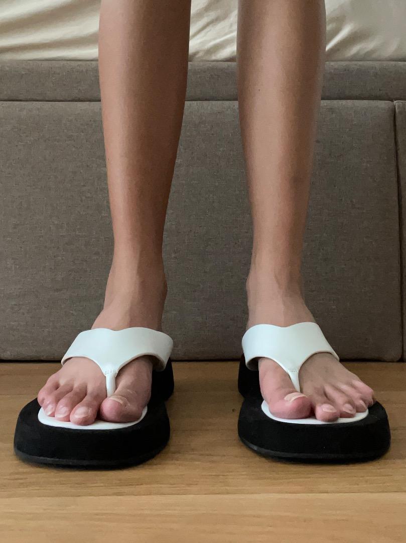 Tony Bianco White Platform Sandals, Women's Fashion, Footwear, Sandals ...