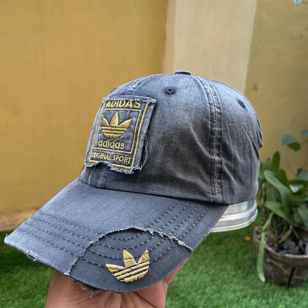 Topi Adidas Vintage, Fesyen Pria, Aksesoris, Topi di Carousell