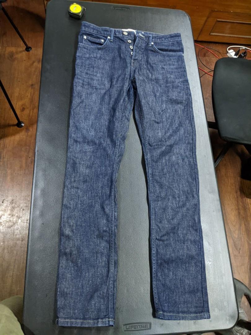 Topman Stretch Slim Denim Jeans 30R, Men's Fashion, Bottoms, Jeans on