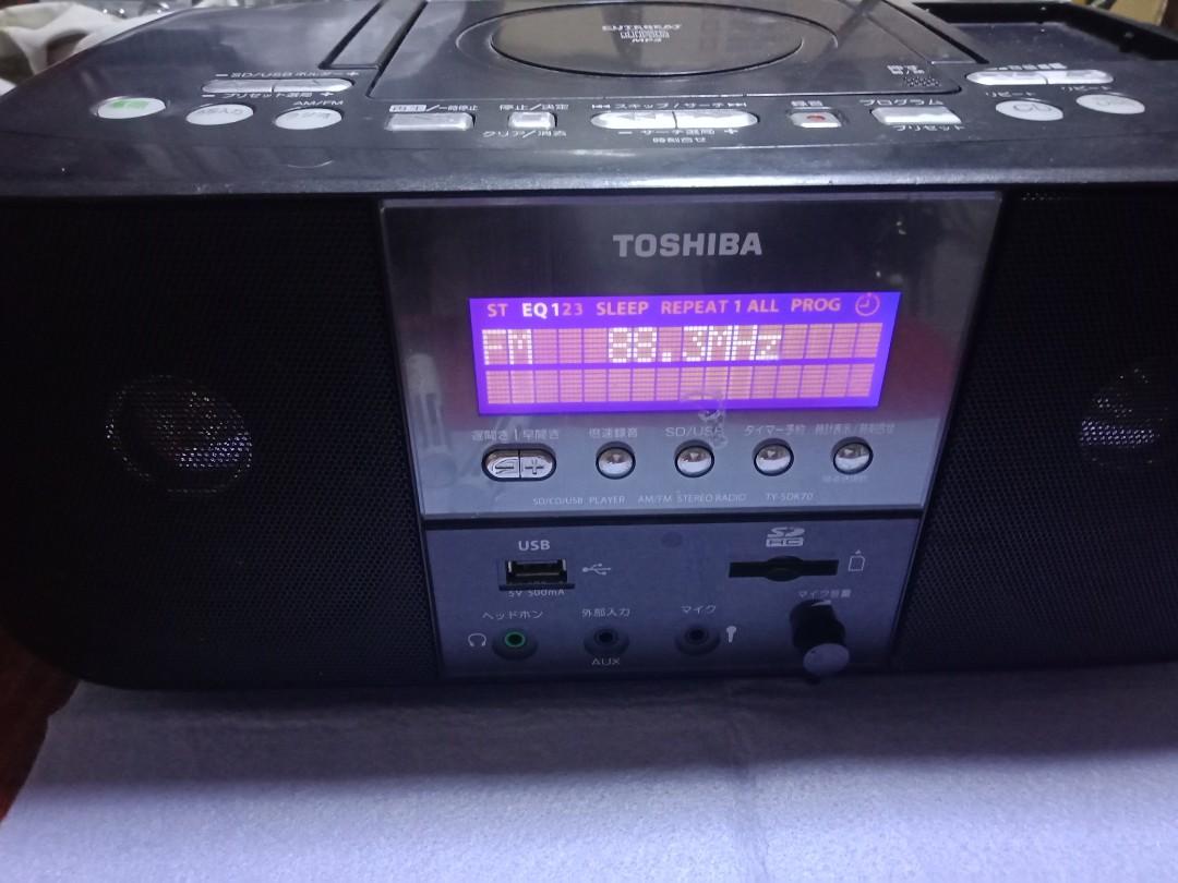 TOSHIBA TY-SDK70 - ラジオ・コンポ