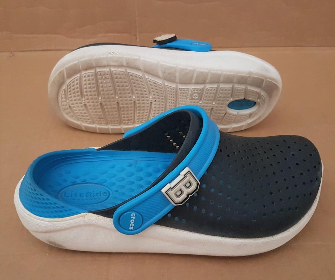 Trendy Crocs Designer Sandals USA Classic Clogs Sandals Exquisite LiteRide by Crocs Shoes Original Size J3 Junior 3 Limited Edition with 3
