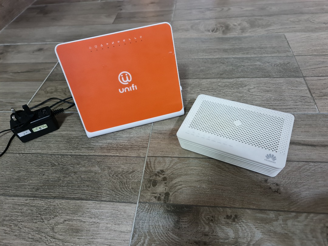 Unifi router and modem clearance