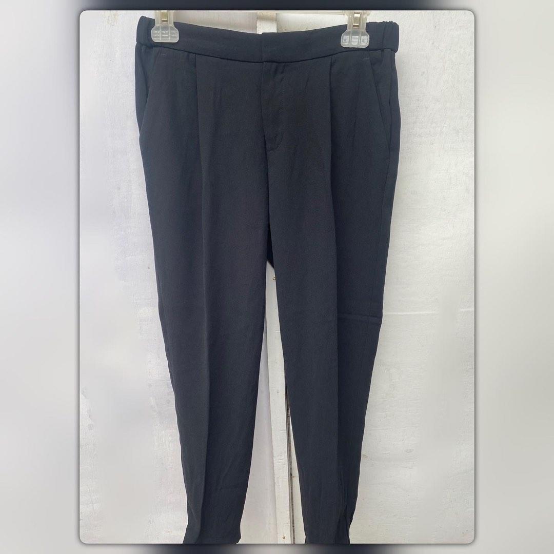 Uniqlo drape jogger pants, Fesyen Wanita, Pakaian Wanita, Bawahan