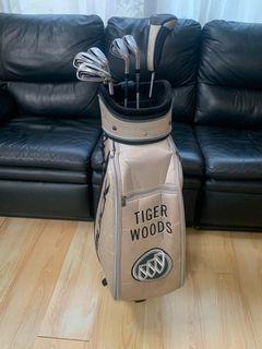 Used Nike Golf Slingshot with Tiger Woods Bag Mens Iron Set