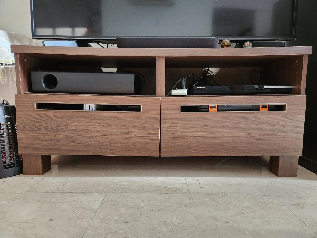 Used TV Consoles/IKEA book shelves for Sales Moving House, Furniture