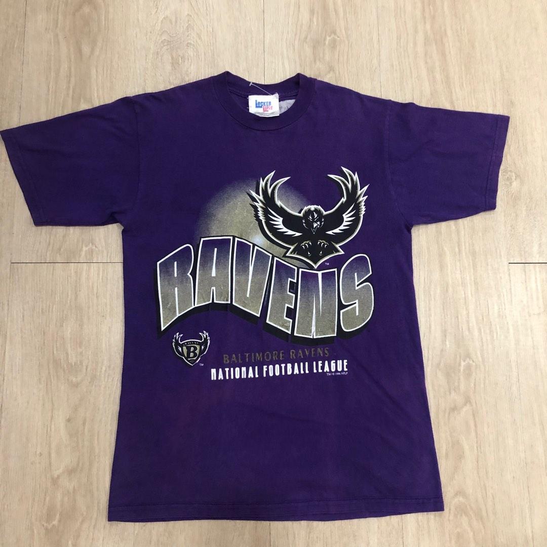 Vintage 1996 Baltimore Ravens NFL T-shirt, Men's Fashion, Tops