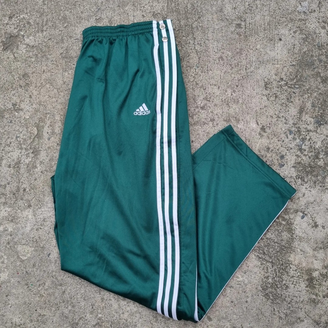 Vintage Adidas Tear Away Track Pants  SM  eBay