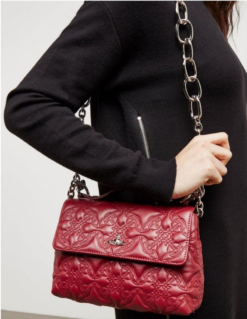 Vivienne Westwood Leather Womens Coventry Bag Red
