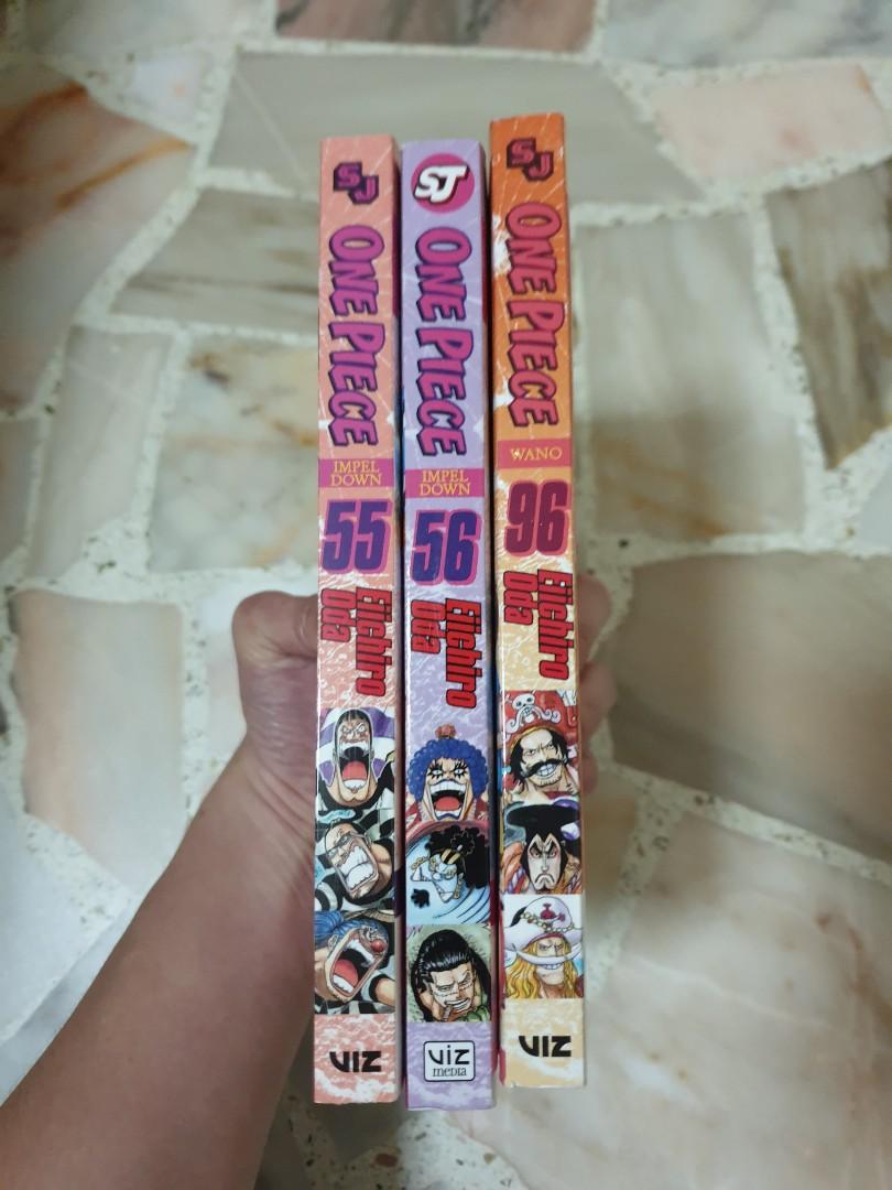 Viz Media One Piece Vol 55 56 96 English Manga Comic Hobbies Toys Books Magazines Comics Manga On Carousell