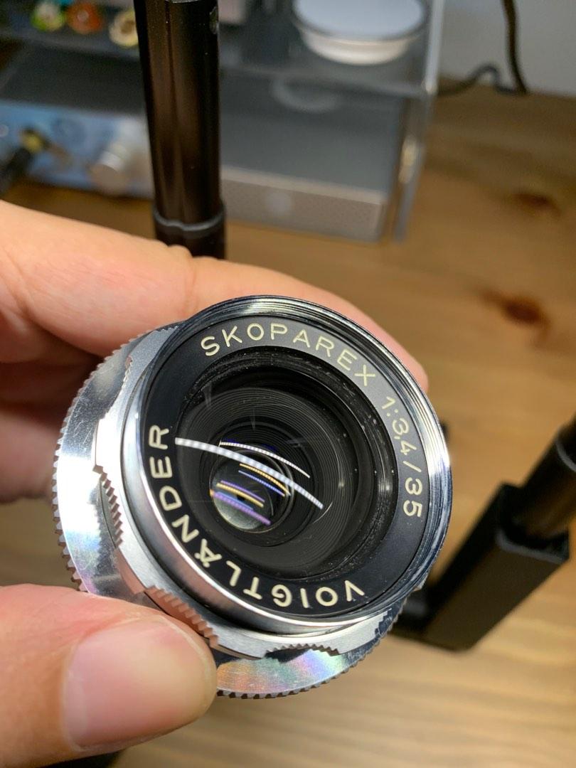 Voigtlander Skoparex 35mm F3.4 (0.4m version & DKL mount) 珠戒+