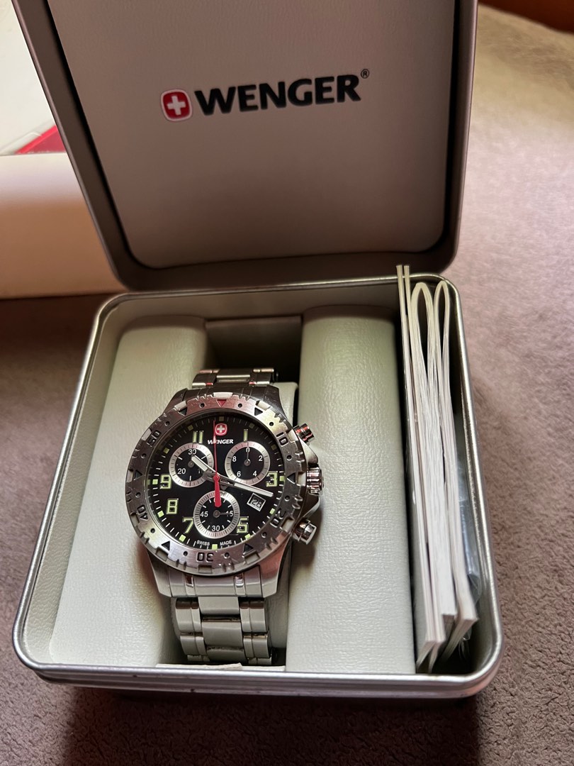 Wenger best sale chronograph watch