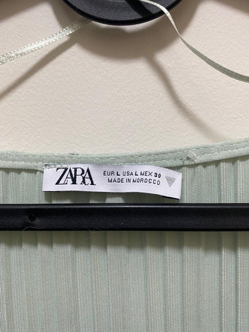 Zara Sage Green Dress, Women's Fashion, Dresses & Sets, Dresses on