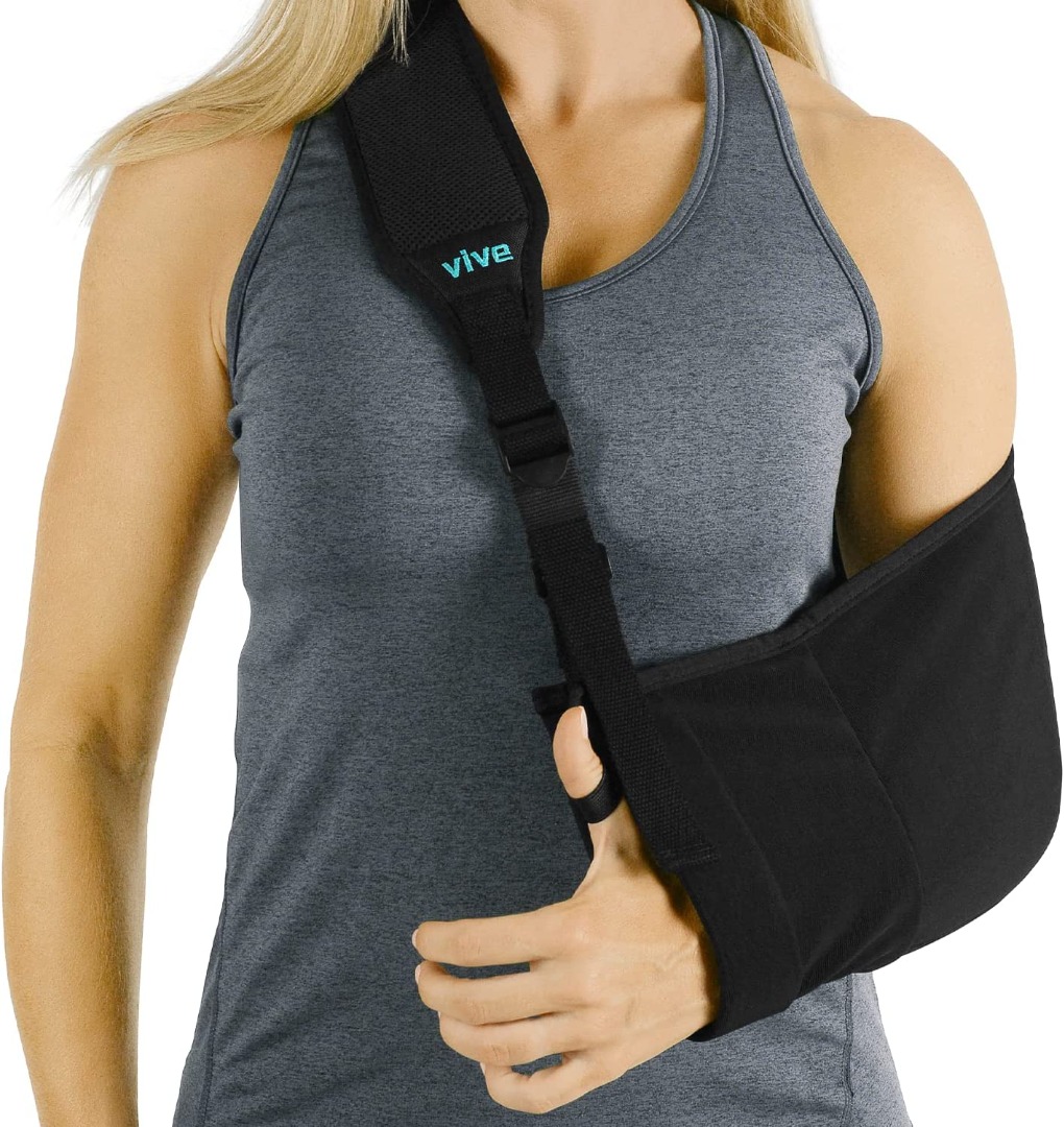 [1562] Vive Arm Sling Medical Support Strap For Broken, Fractured