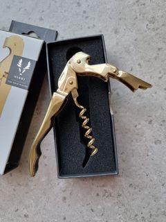 24k Gold Plated Corkscrew - Wine Bottle Opener