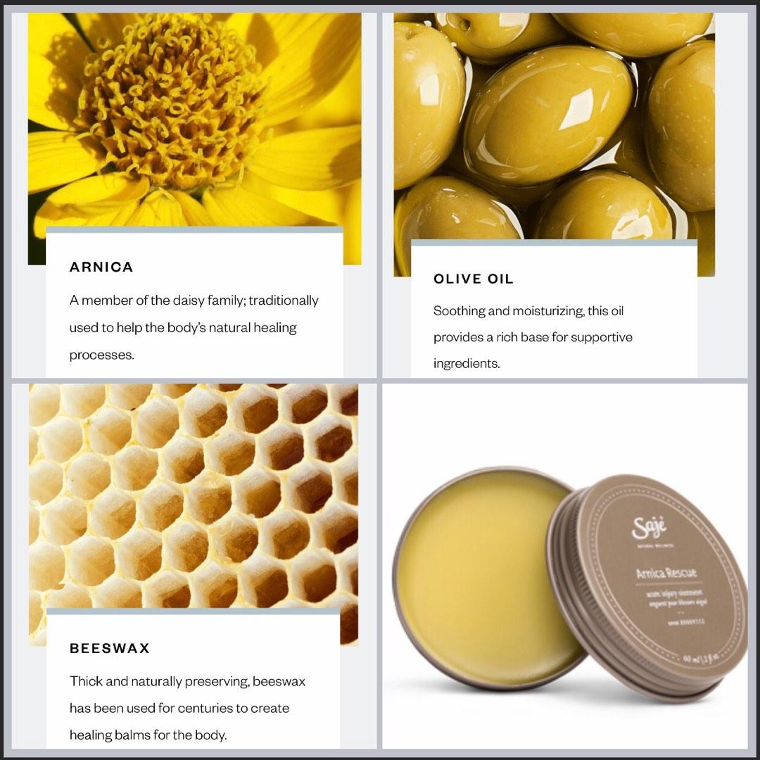 [預訂貨品] Saje Arnica Rescue 急性損傷山金車油膏, 運動產品, 其他運動配件 Carousell
