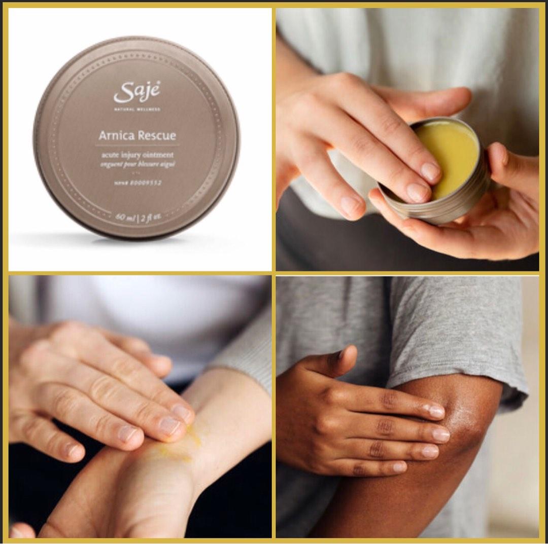 [預訂貨品] Saje Arnica Rescue 急性損傷山金車油膏, 運動產品, 其他運動配件 Carousell