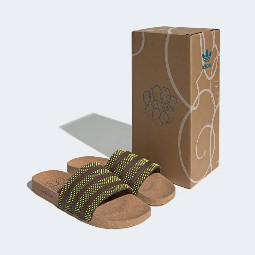 ADIDAS ADILETTE Plant & Grow SLIDES ORIGINAL, Men's Fashion, Footwear,  Flipflops and Slides on Carousell
