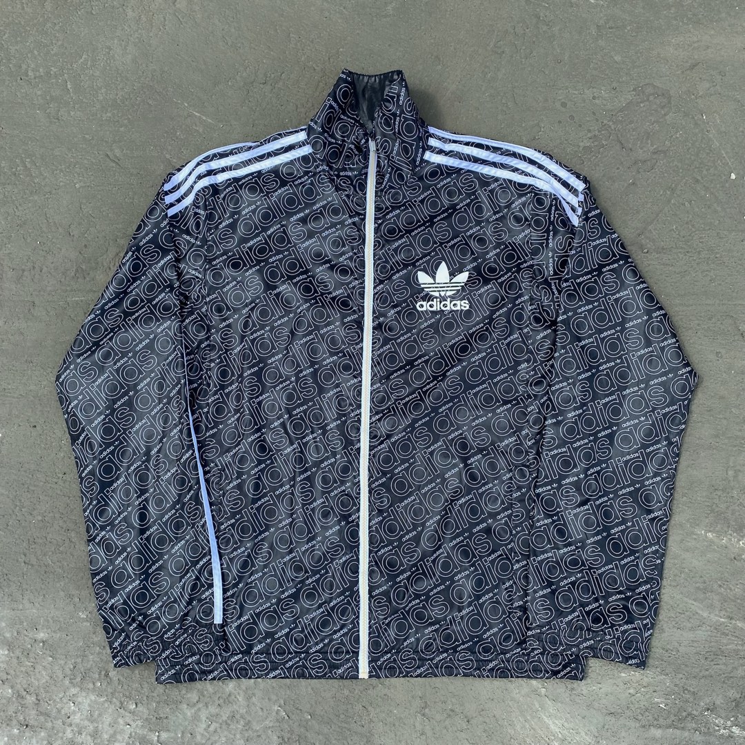 Excel Roux gammel Adidas Originals Trefoil AOP Reversible Jacket, Men's Fashion, Coats,  Jackets and Outerwear on Carousell
