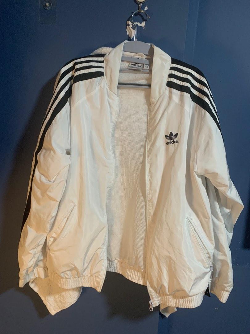 Adidas White Bomber Jacket Size 36 Women