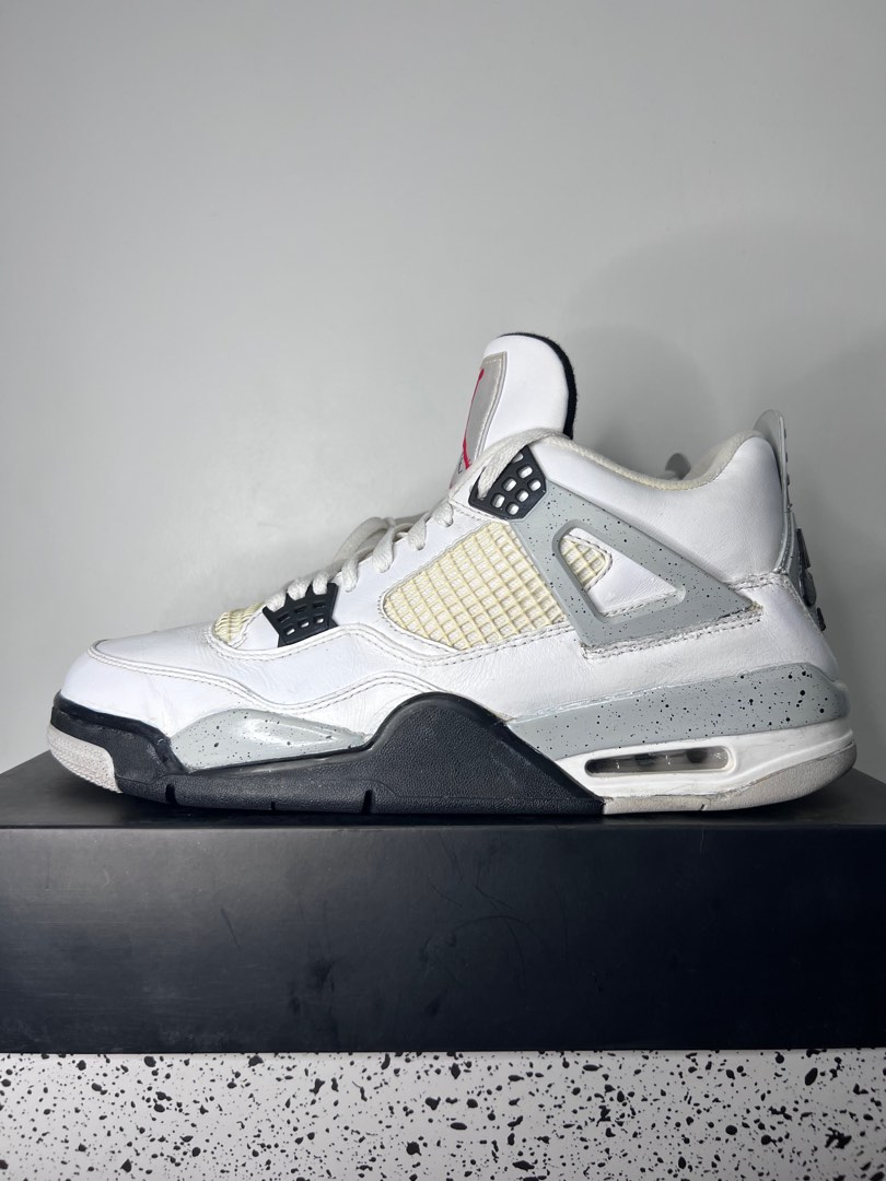jordan 4 white cement