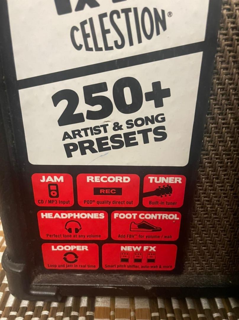 Amp Guitar amp LINE 6 Spider IV amplifier (75watt) & FBV Express MKII