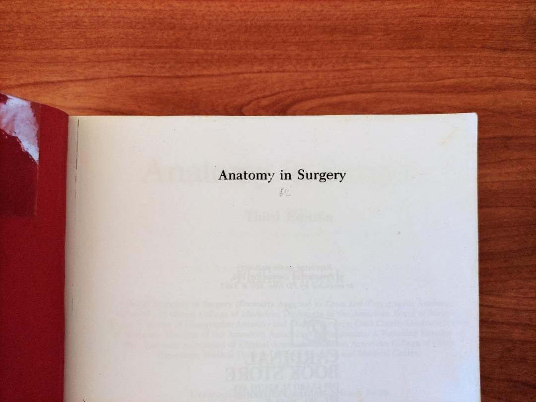 Anatomy in Surgery by Thorek (Category: Textbooks) located in Iloilo. Submitted by shopfromhomeph.co (Listing ID 1181601823, Image 1). Description: ANATOMY IN SURGERY BY THOREK - Soft bound - Photocopied - With minimal highlights ✔️Message me for any inquiries ✔️Pick-up if within Iloilo City ✔️Shipping via Gogo Express.