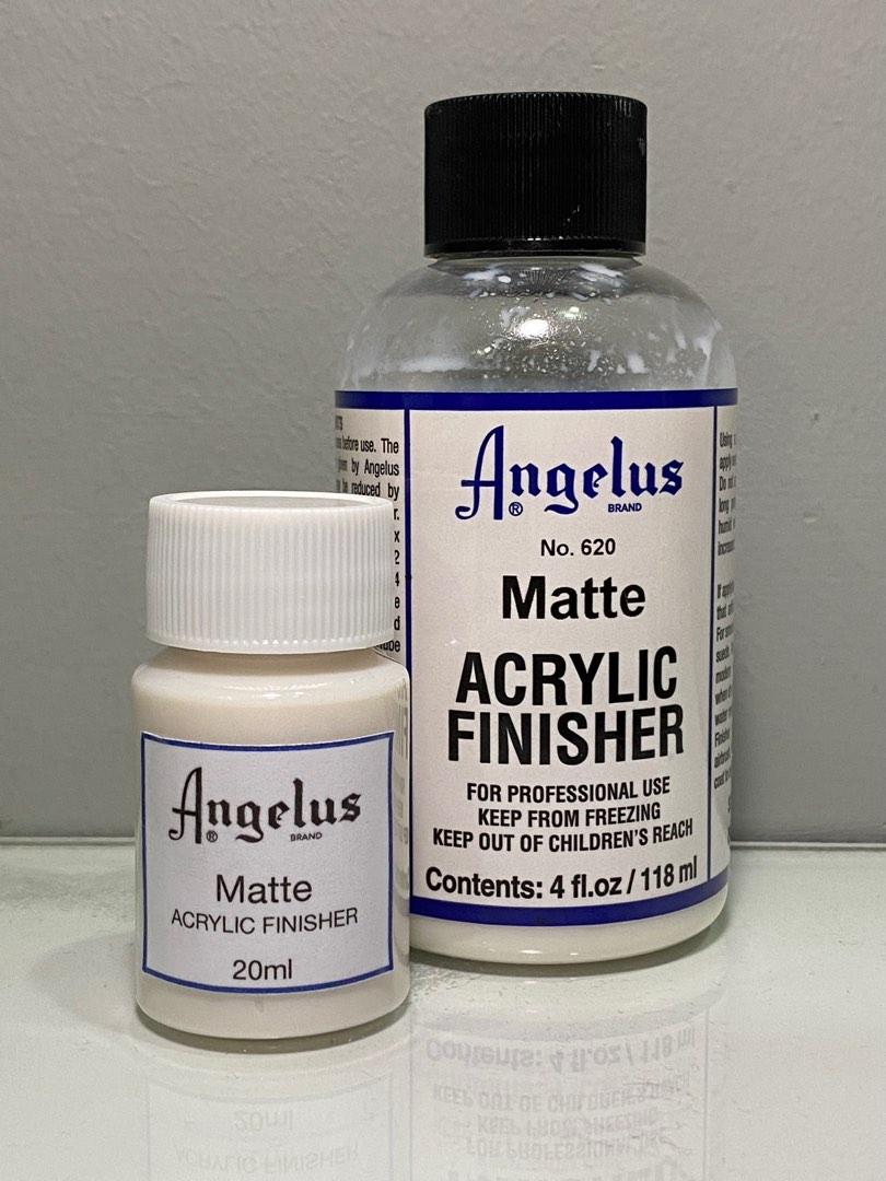 Angelus Matte Acrylic Finisher (20ml), Hobbies & Toys, Stationery & Craft,  Craft Supplies & Tools on Carousell