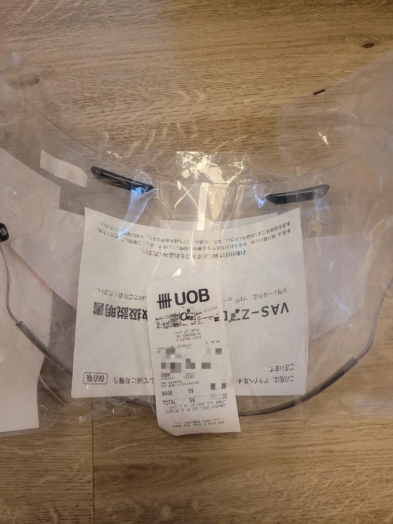 Arai helmet visor, Motorcycles, Motorcycle Accessories on Carousell