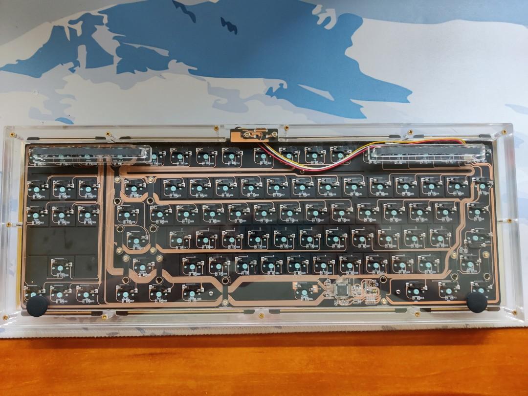 Arcrylic custom Mr suit 80 TKL jelly epoch owlab custom mechanical